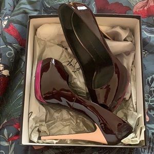 Giuseppe Zanotti Sharon Peep Toe Pumps